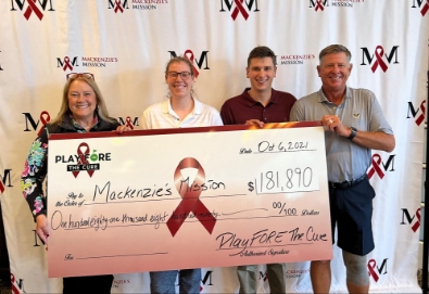 Our Play FORE The Cure charity golf tournament went on in spite of torrential rain, but awareness about amyloidosis remained the focus of our gathering. A record-breaking amount of assets raised!